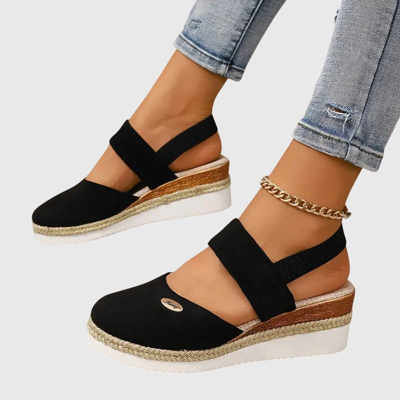 Iris - Women's Casual Sling-Back Espadrille Sandals