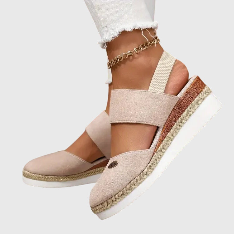 Iris - Women's Casual Sling-Back Espadrille Sandals