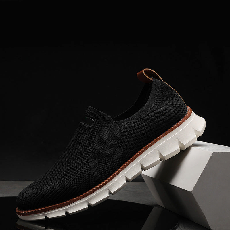 Ismael - Men's Breathable Knit Slip-On Sneakers