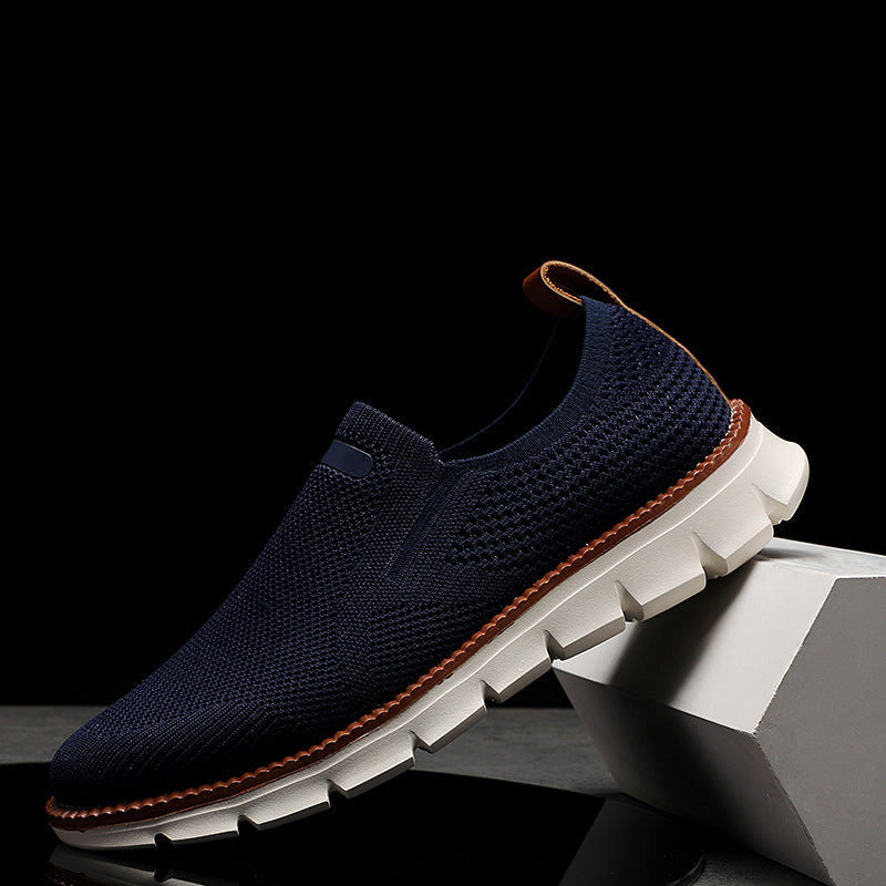 Ismael - Men's Breathable Knit Slip-On Sneakers