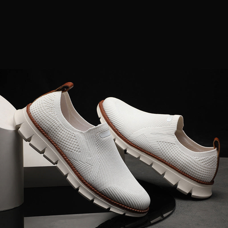 Ismael - Men's Breathable Knit Slip-On Sneakers