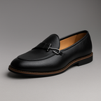 James - Men's Bit Loafers with Metal Hook Hardware
