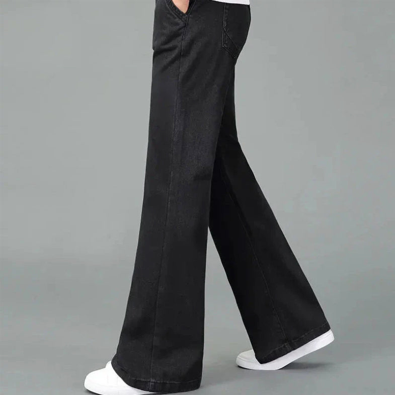Javier- Men's Relaxed Wide-Leg Jeans