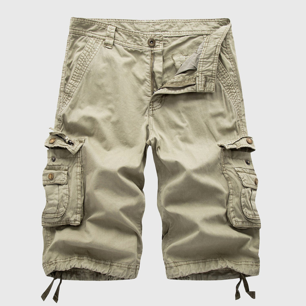 Joaquin - Men's Cargo Shorts with Multi-Pocket Utility Design