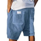 John - Men's Ribbed Corduroy Cargo Shorts