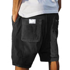 John - Men's Ribbed Corduroy Cargo Shorts