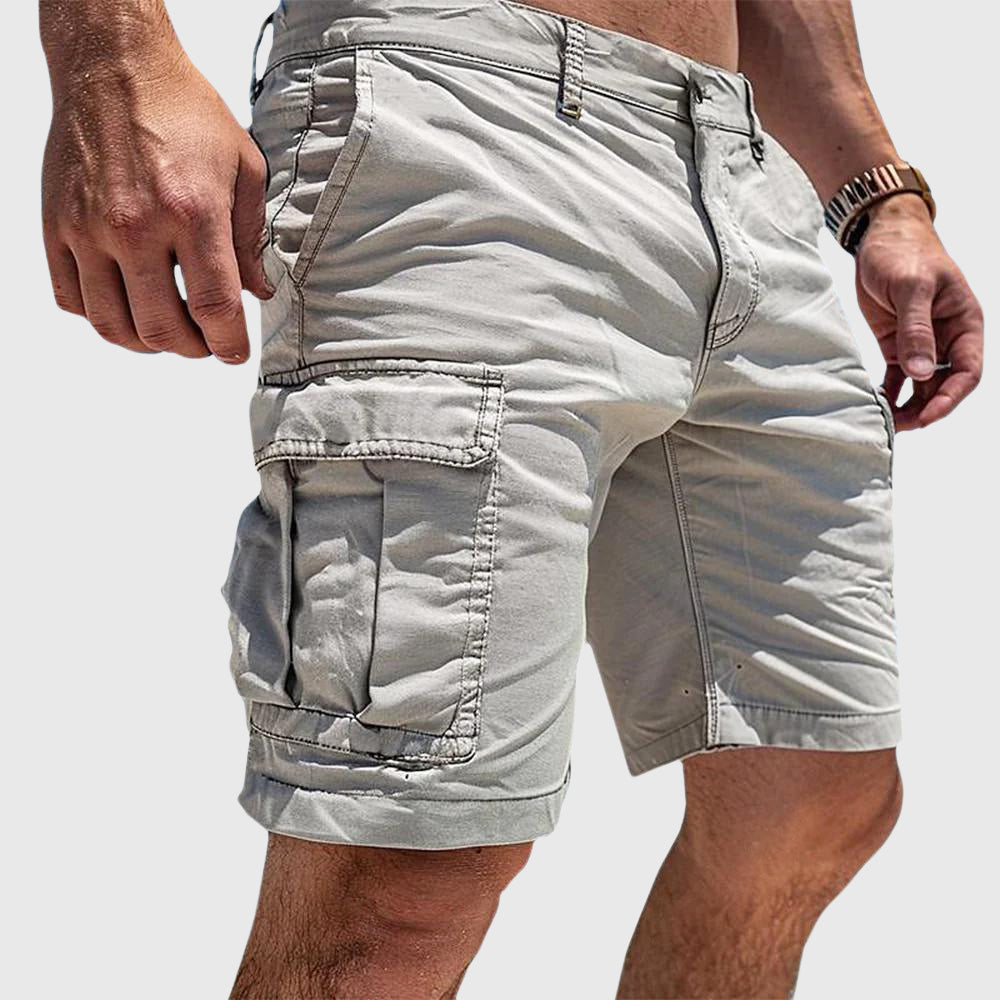 Jorge - Men's Cargo Shorts with Flap Pockets