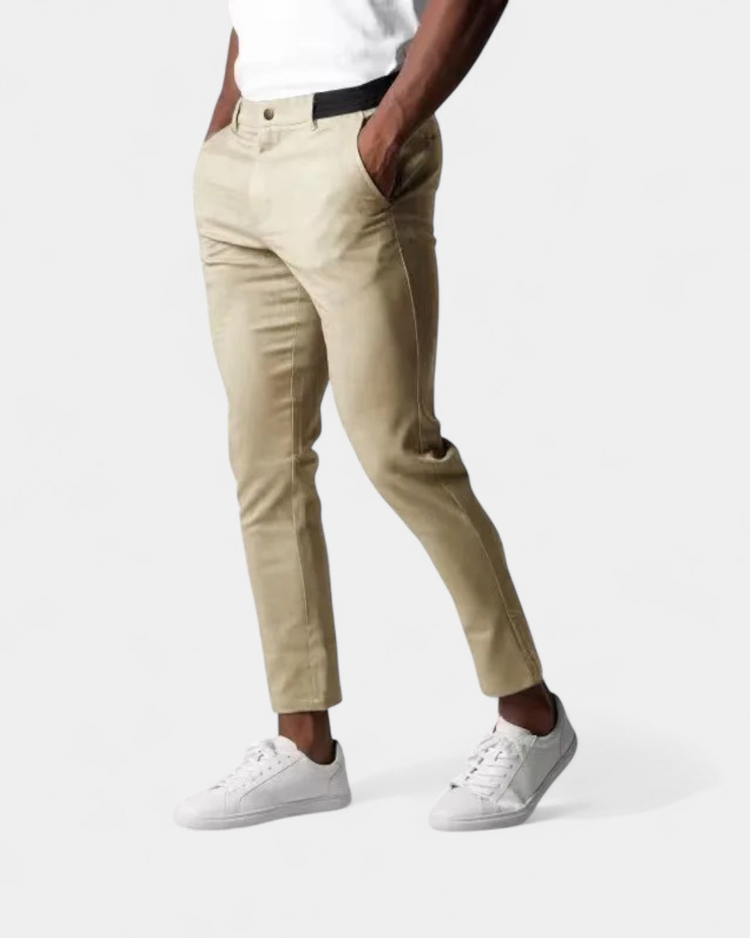 Kaizen - Men's Straight-Leg Stretch Chino Pants