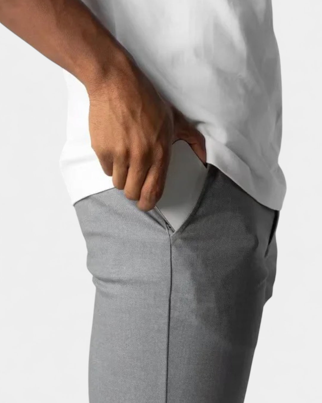 Kaizen - Men's Straight-Leg Stretch Chino Pants