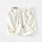 Kasper - Men's Ribbed Corduroy Drawstring Shorts
