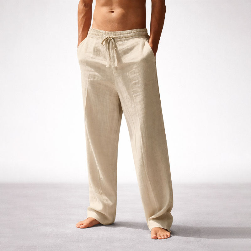 Landon - Men's Drawstring Straight-Leg Pants