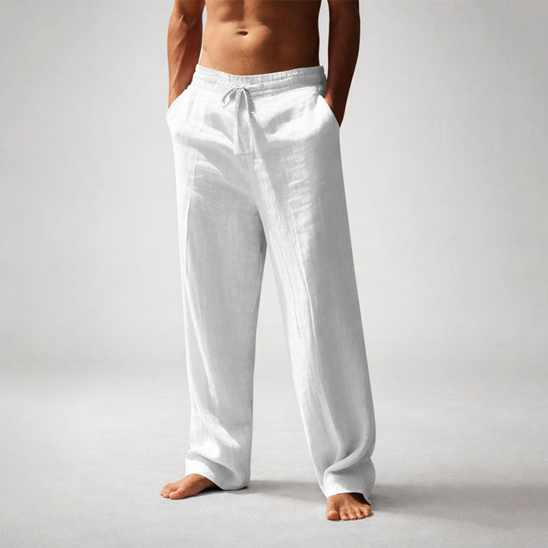 Landon - Men's Drawstring Straight-Leg Pants
