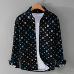 Lawson - Men's Button-Up Shirt with Textured Accents