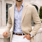 Louis - Men's Notch Lapel Knit Blazer