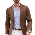 Louis - Men's Notch Lapel Knit Blazer