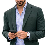 Louis - Men's Notch Lapel Knit Blazer