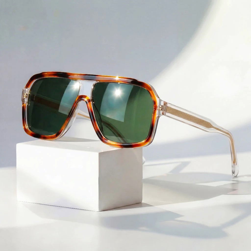 Maldives - Oversized Square-Frame Gradient Sunglasses