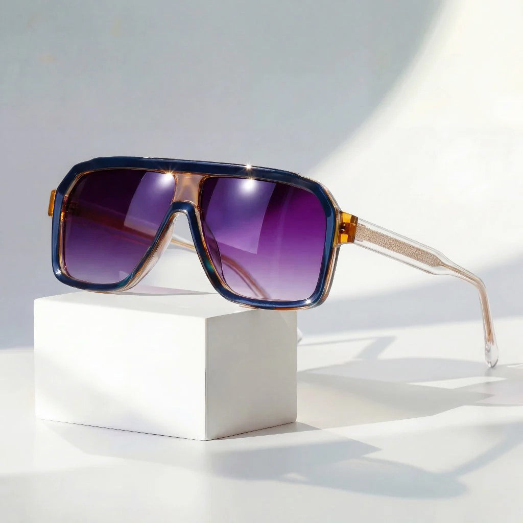Maldives - Oversized Square-Frame Gradient Sunglasses
