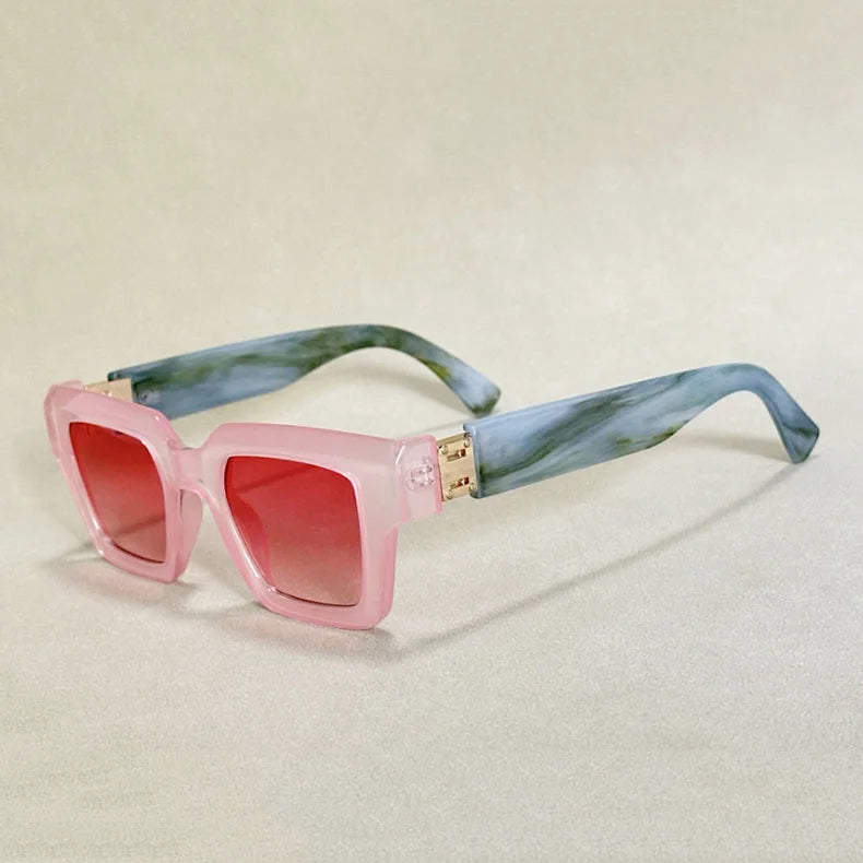Malibu - Square Frame Sunglasses with Tinted Lenses