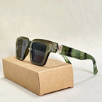 Malibu - Square Frame Sunglasses with Tinted Lenses