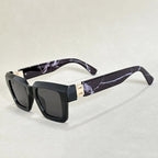 Malibu - Square Frame Sunglasses with Tinted Lenses