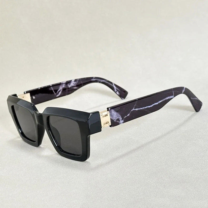 Malibu - Square Frame Sunglasses with Tinted Lenses
