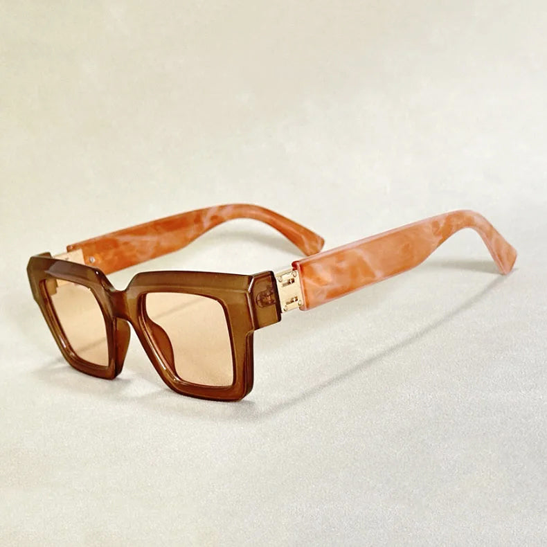Malibu - Square Frame Sunglasses with Tinted Lenses