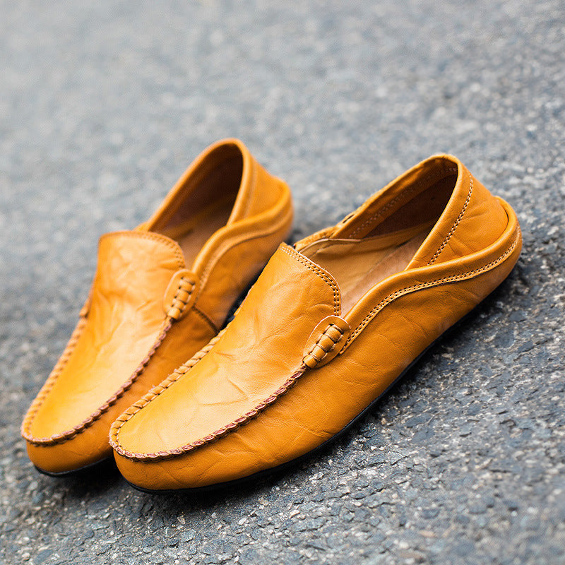 Marcus - Men's Leather Slip-On Loafers