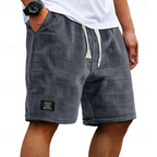 Marcus - Men's Waffle-Knit Drawstring Shorts