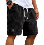 Marcus - Men's Waffle-Knit Drawstring Shorts