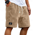 Marcus - Men's Waffle-Knit Drawstring Shorts