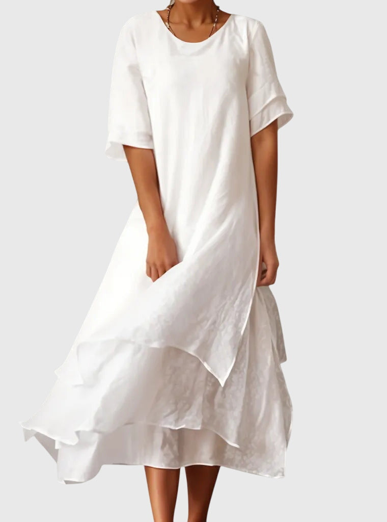 Margot - Women's Tiered Ruffle Dress