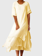Margot - Women's Tiered Ruffle Dress