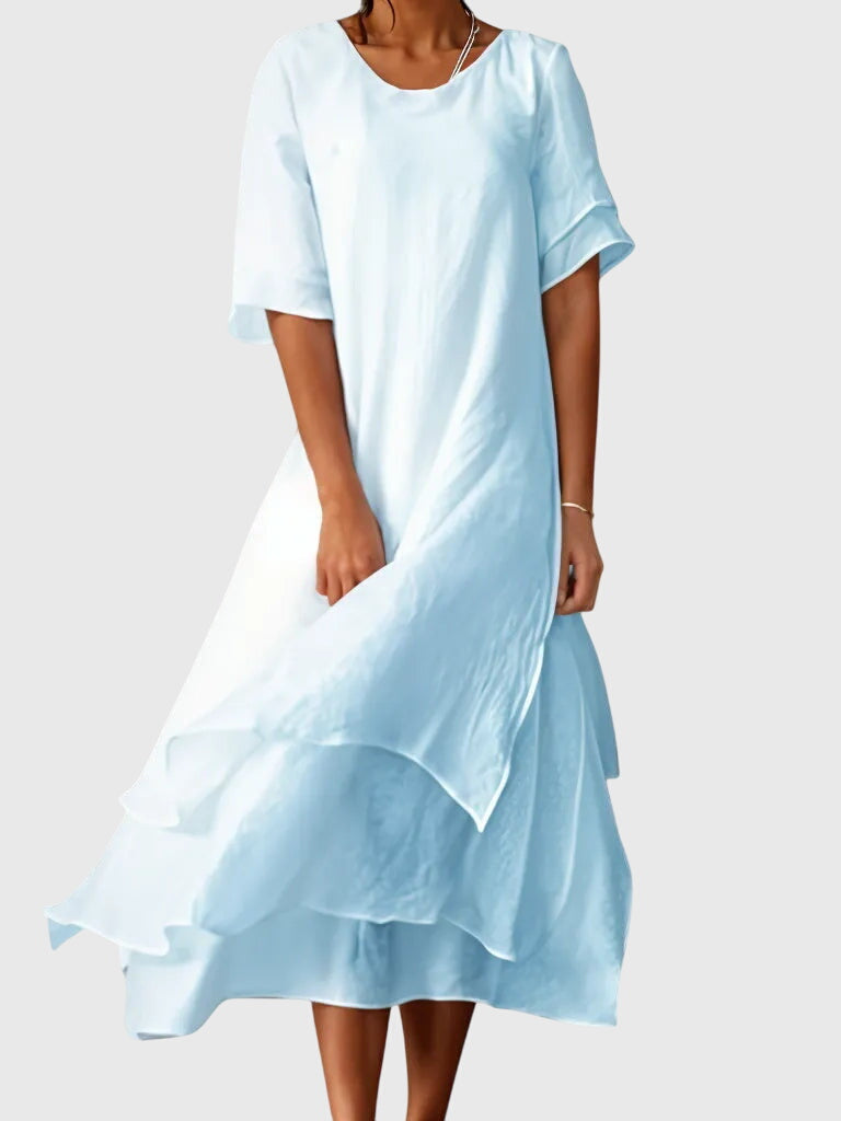 Margot - Women's Tiered Ruffle Dress