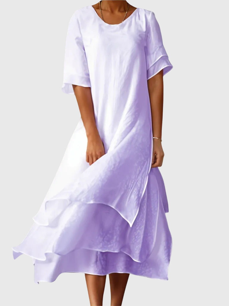 Margot - Women's Tiered Ruffle Dress