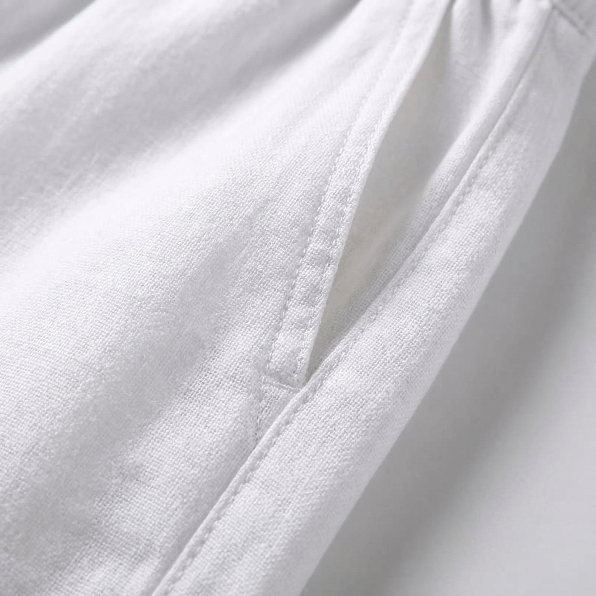 Mark - Men's Drawstring Linen Pants