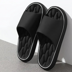 Marlene - Women's Quilted Pillow Slides with Gel Insole