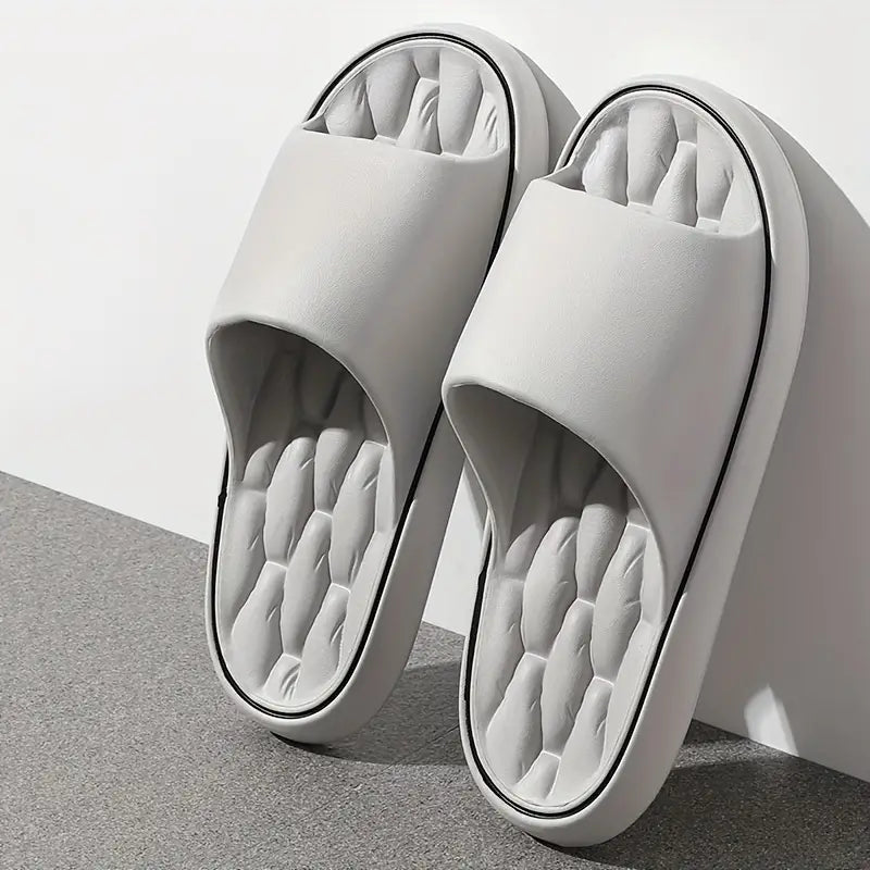 Marlene - Women's Quilted Pillow Slides with Gel Insole