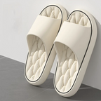 Marlene - Women's Quilted Pillow Slides with Gel Insole