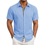 Matthew  - Men's Short-Sleeve Button-Down Shirt 
