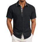 Matthew  - Men's Short-Sleeve Button-Down Shirt 