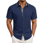 Matthew  - Men's Short-Sleeve Button-Down Shirt 