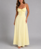Millie - Women's Corset Style Spaghetti Strap Dress