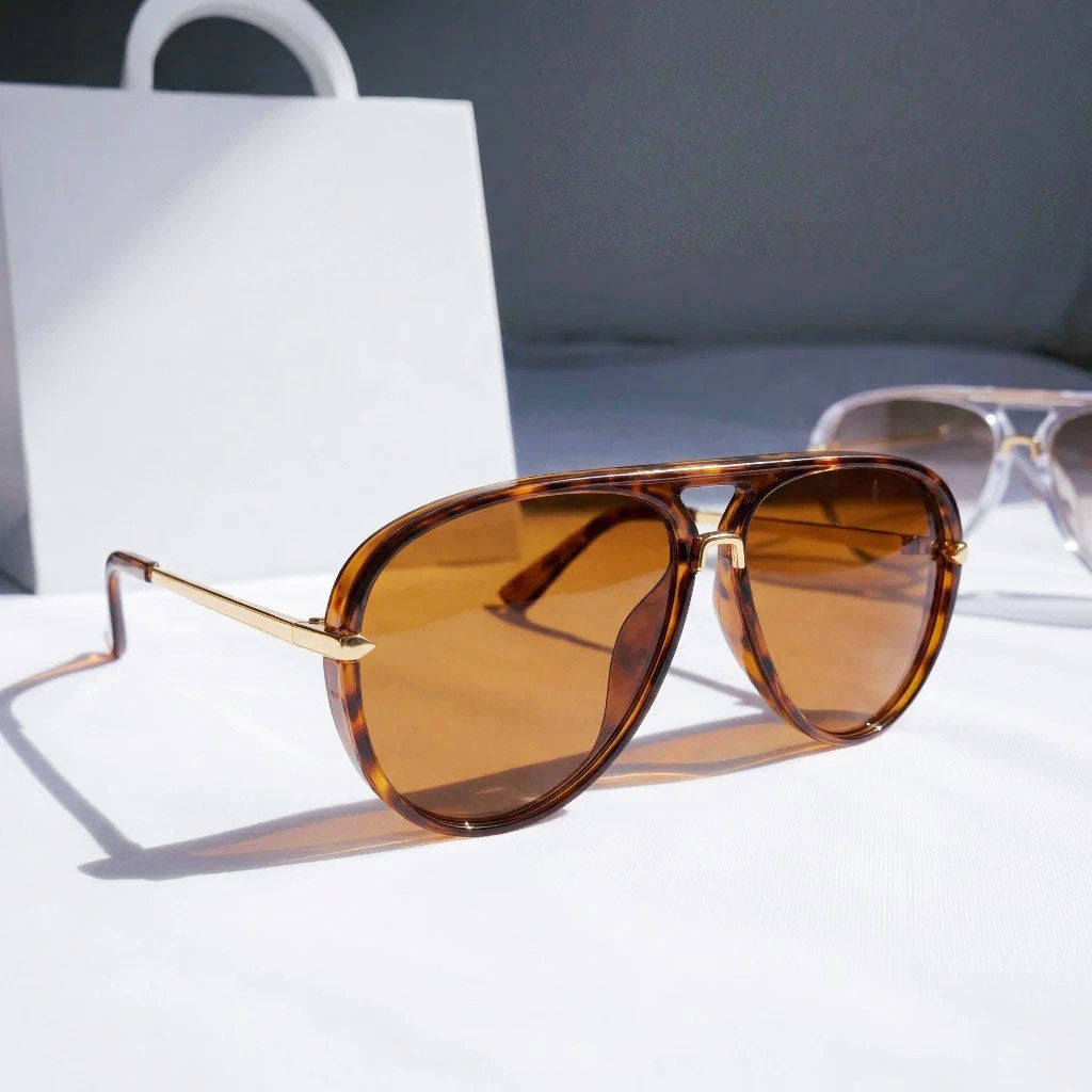 Monaco - Gradient Lenses Aviator Sunglasses