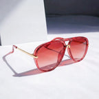 Monaco - Gradient Lenses Aviator Sunglasses