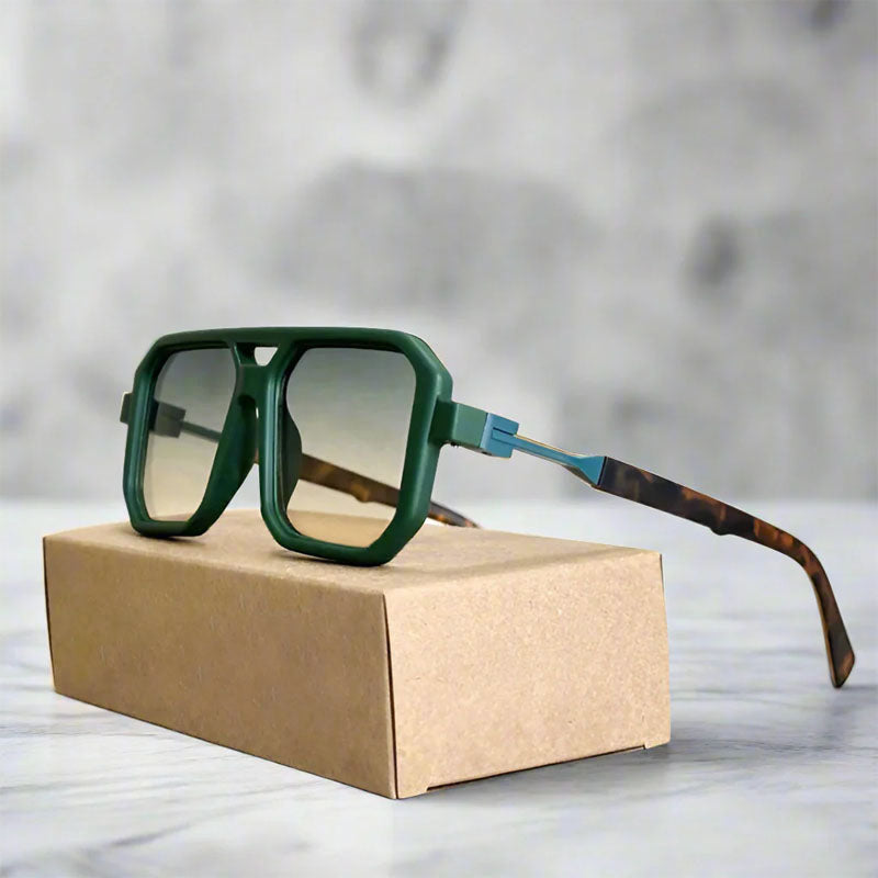 Mykonos - Oversized Square Frame Sunglasses