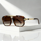 Mykonos - Square Sunglasses with Metal Bridge