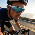 Positano - Polarized Shield Sunglasses with Wraparound Lens