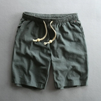 Rafael - Men's Drawstring Cotton Shorts