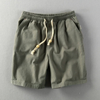 Rafael - Men's Drawstring Cotton Shorts